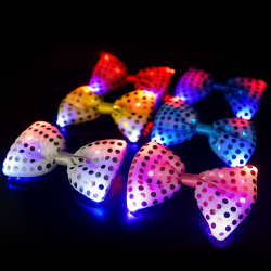 Moño Led con Lentejuelas | COTIMAGIC - Tu tienda de cotillón