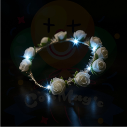 Vincha de Flores Luminosas | COTIMAGIC - Tu tienda de cotillón