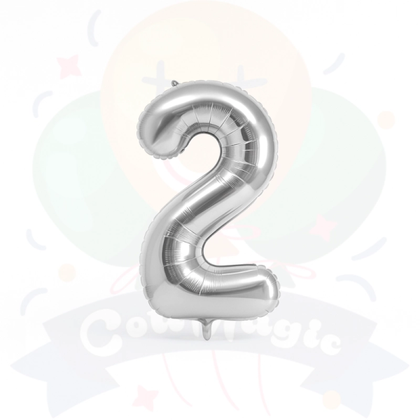 GLOBO PLATEADO Nº 2