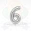 GLOBO PLATEADO Nº 6