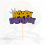 Toppers Happy Birthday con glitter | COTIMAGIC - Tu tienda de cotillón