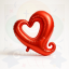 Globo Metalizado Corazón Calado | COTIMAGIC - Tu tienda de cotillón