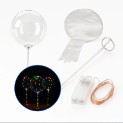 Globo Burbuja  Luz Multicolor| COTIMAGIC - Tu tienda de cotillón