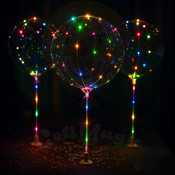 Globo Burbuja  Luz Multicolor| COTIMAGIC - Tu tienda de cotillón