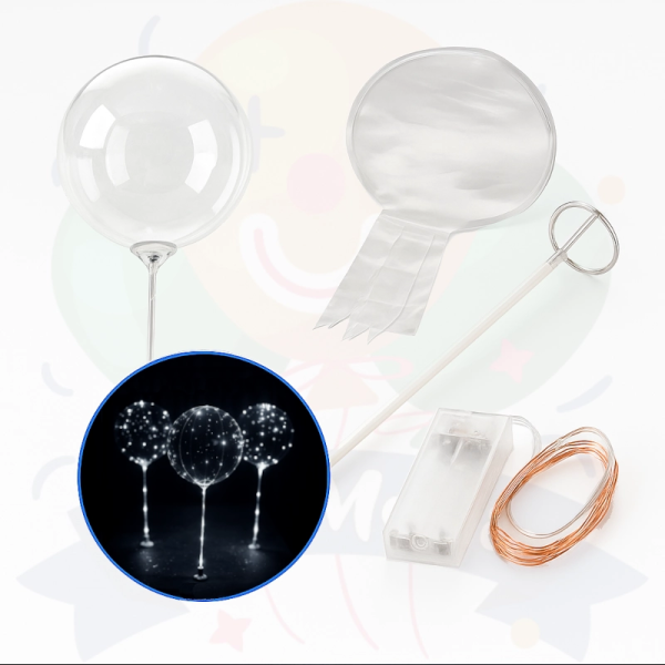Globo Burbuja  Luz Fría| COTIMAGIC - Tu tienda de cotillón