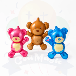 Globo Osito Metalizado | COTIMAGIC - Tu tienda de cotillón