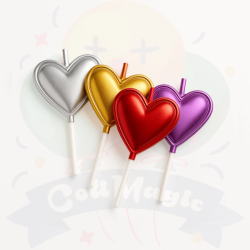 Velita Corazón | COTIMAGIC - Tu tienda de cotillón