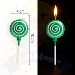 Vela LollyPop | COTIMAGIC - Tu tienda de cotillón
