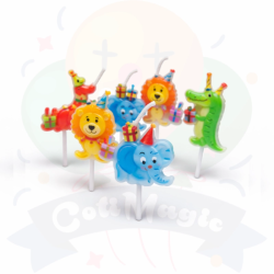 Velitas Con Formas Animalitos | COTIMAGIC - Tu tienda de cotillón