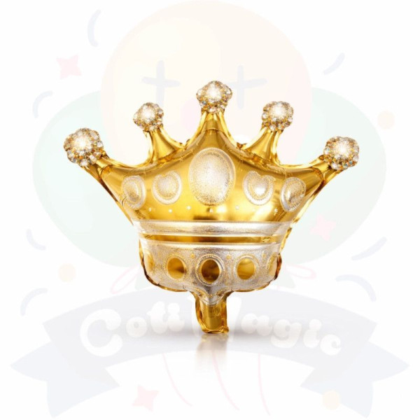 Globos Metalizado Coronas | COTIMAGIC - Tu tienda de cotillón