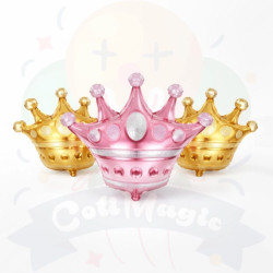 Globos Metalizado Coronas | COTIMAGIC - Tu tienda de cotillón