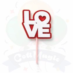 Toppers LOVE | COTIMAGIC - Tu tienda de cotillón