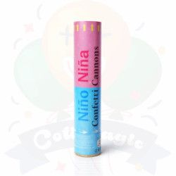Lanza Papelitos Niño o Niña | COTIMAGIC - Tu tienda de cotillón