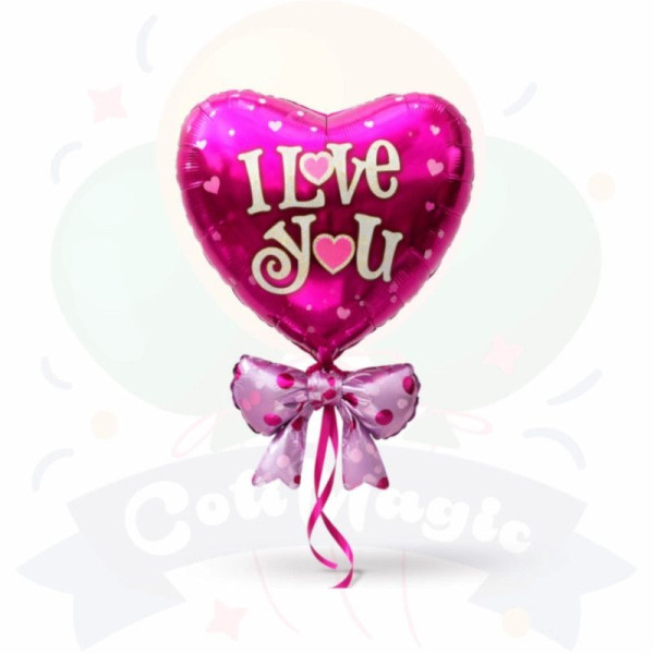 Globos I Love You | COTIMAGIC - Tu tienda de cotillón