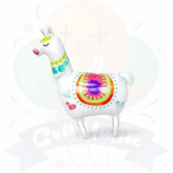Globo Animalito Llama | COTIMAGIC - Tu tienda de cotillón