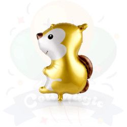 Globos Metalizados Ardilla | COTIMAGIC - Tu tienda de cotillón