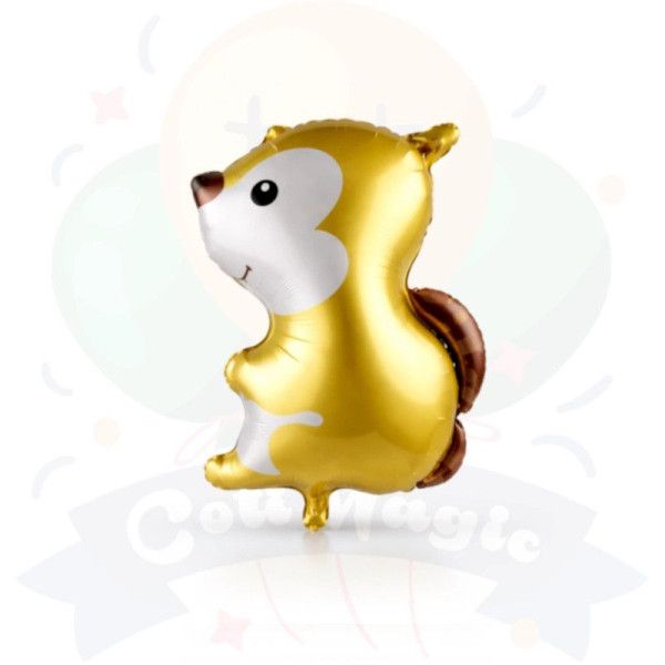 Globos Metalizados Ardilla | COTIMAGIC - Tu tienda de cotillón