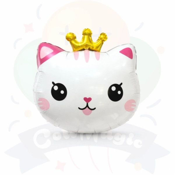 Globo Metalizado Gatita | COTIMAGIC - Tu tienda de cotillón