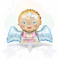 Globos Angelito Niña | COTIMAGIC - Tu tienda de cotillón