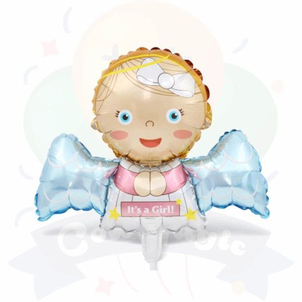 Globos Angelito Niña | COTIMAGIC - Tu tienda de cotillón