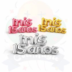 GLOBOS MIS 15 AÑOS