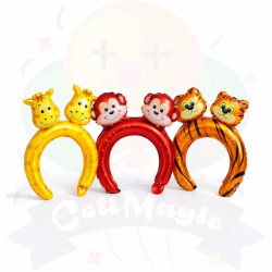 Globos Metalizado Vincha Animalito | COTIMAGIC - Tu tienda de cotillón