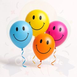 Globo Latex Smile 12" | COTIMAGIC - Tu tienda de cotillón