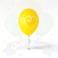 Globo Latex Corazones 12" | COTIMAGIC - Tu tienda de cotillón