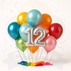 Globo Látex Perlados Lisos 12" | COTIMAGIC - Tu tienda de cotillón