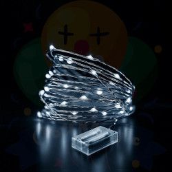ALAMBRE LED FRIA 3mts S/PILAS