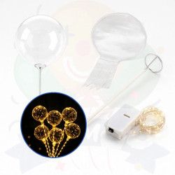 Globo Burbuja  Luz Cálida | COTIMAGIC - Tu tienda de cotillón