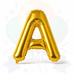 Globos Metalizado Letras Doradas | COTIMAGIC tú tienda de cotillón