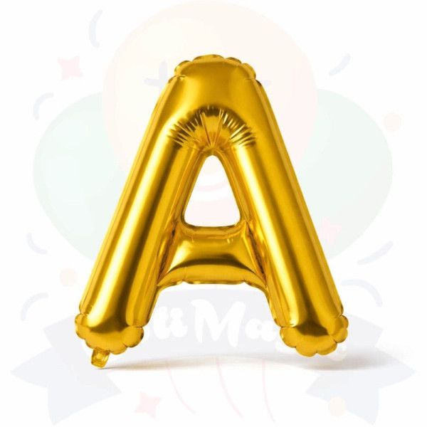Globos Metalizado Letras Doradas | COTIMAGIC tú tienda de cotillón
