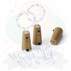 Corchos Luces LED Fría/Blanca | COTIMAGIC - Tu tienda de cotillón