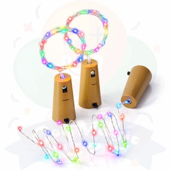 Corchos LED Multicolor  | COTIMAGIC - Tu tienda de cotillón