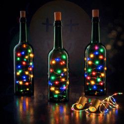 Corchos LED Multicolor  | COTIMAGIC - Tu tienda de cotillón