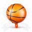 Globos Pelota Basquet | COTIMAGIC - Tu tienda de cotillón