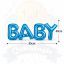 Globos Metalizados Baby | COTIMAGIC - Tu tienda de cotillón