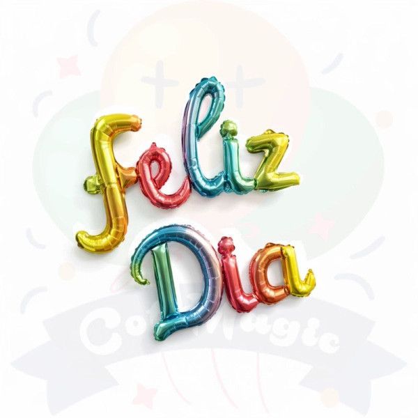 Globos Feliz Dia  | COTIMAGIC - Tu tienda de cotillón