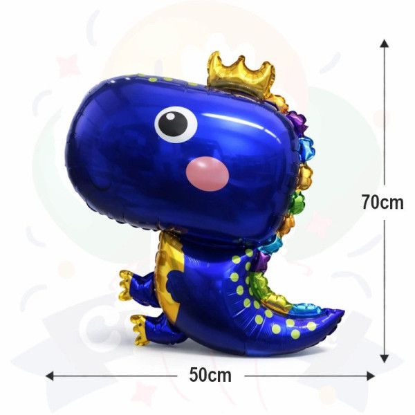 Globos Metalizados Dinos Corona | COTIMAGIC - Tu tienda de cotillón