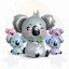 Globos Metalizados Koala Gigante | COTIMAGIC - Tu tienda de cotillón