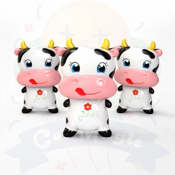 Globos Metalizado Vaquita | COTIMAGIC - Tu tienda de cotillón