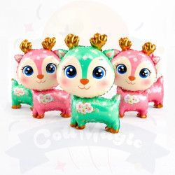 Globos Renos | COTIMAGIC - Tu tienda de cotillón