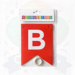 Banderines Bienvenido Multicolor | COTIMAGIC - Tu tienda de cotillón