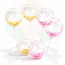 Globos Cristal 18" | COTIMAGIC - Tu tienda de cotillón