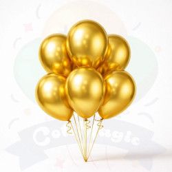 GLOBO CHROME 5" - DORADO