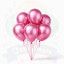GLOBO CHROME 5" - ROSA