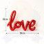 GLOBO  "LOVE" 20" - ROJO