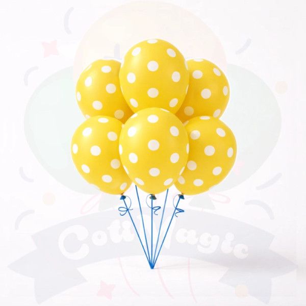 Globo Estampado Lunares 12" | COTIMAGIC - Tu tienda de cotillón