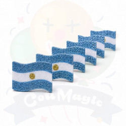 TROQUELES BANDERA ARGENITNA